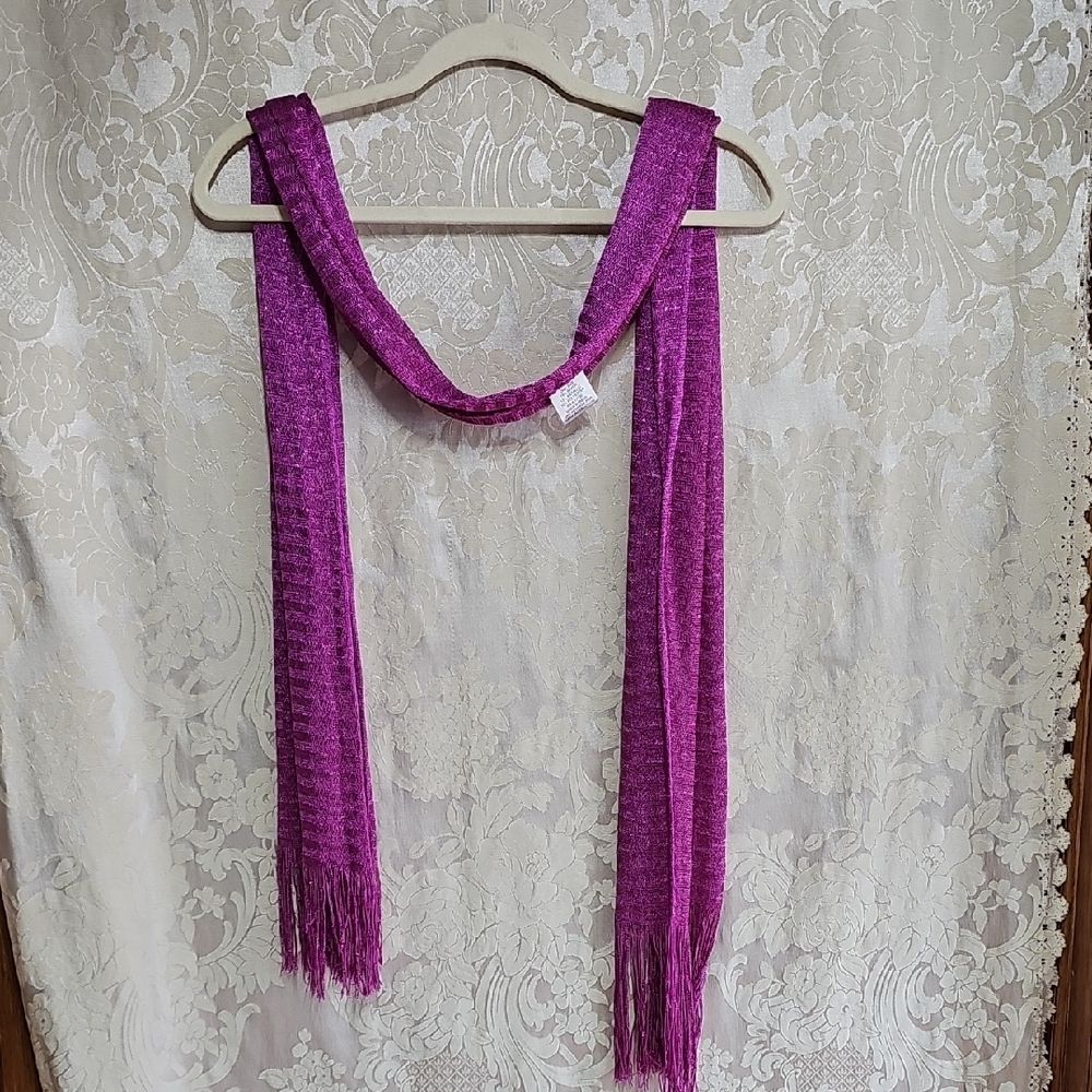 Elegant Purple Women's Scarf